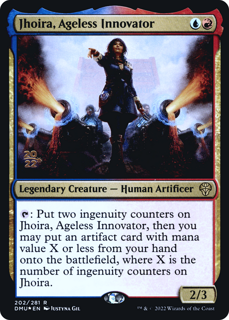 Jhoira, Ageless Innovator - Prerelease Promo [PDMU-202s]