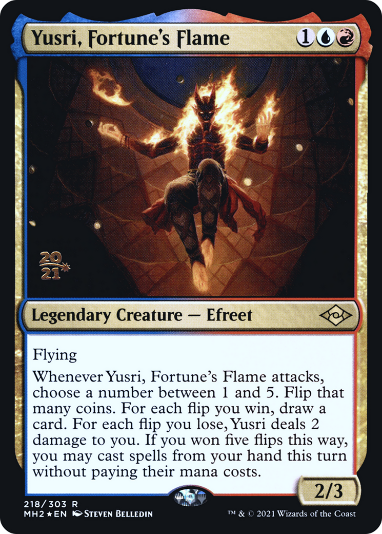 Yusri, Fortune's Flame - Prerelease Promo [PMH2-218s]