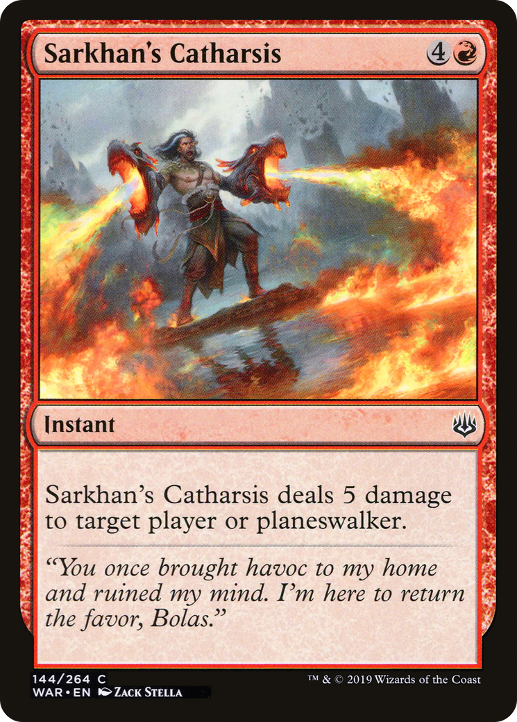 Sarkhan's Catharsis [WAR-144]