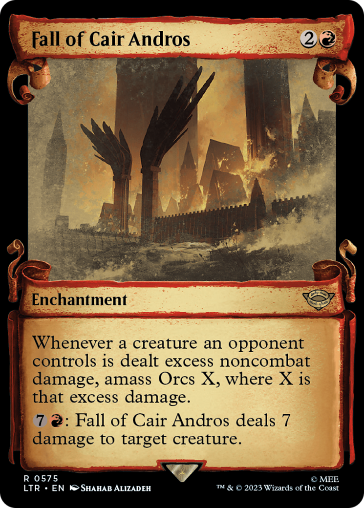 Fall of Cair Andros - Scroll Showcase [LTR-575]