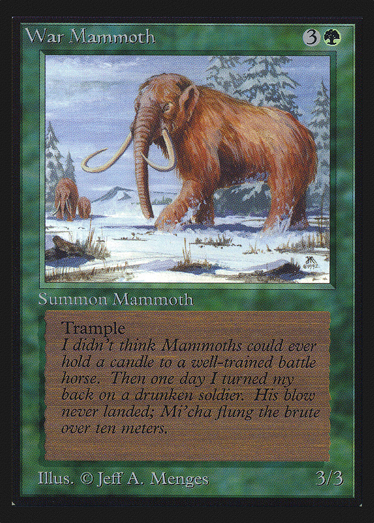 War Mammoth [CED-228]