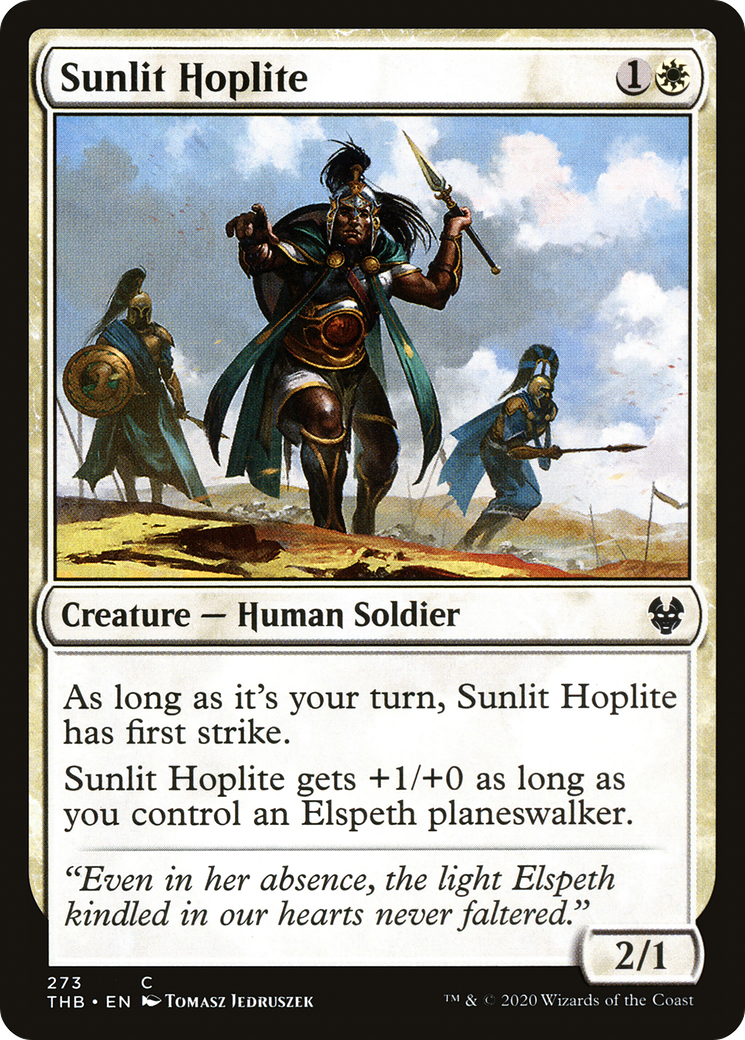Sunlit Hoplite [THB-273]