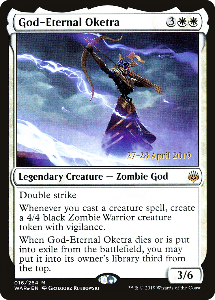 God-Eternal Oketra - Prerelease Promo [PWAR-16s]