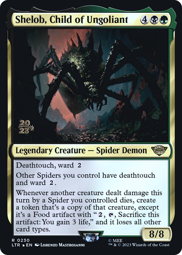 Shelob, Child of Ungoliant - Prerelease Promo [PLTR-230s]