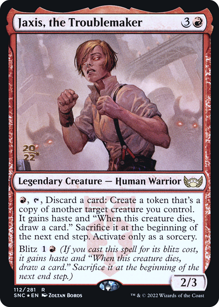Jaxis, the Troublemaker - Prerelease Promo [PSNC-112s]