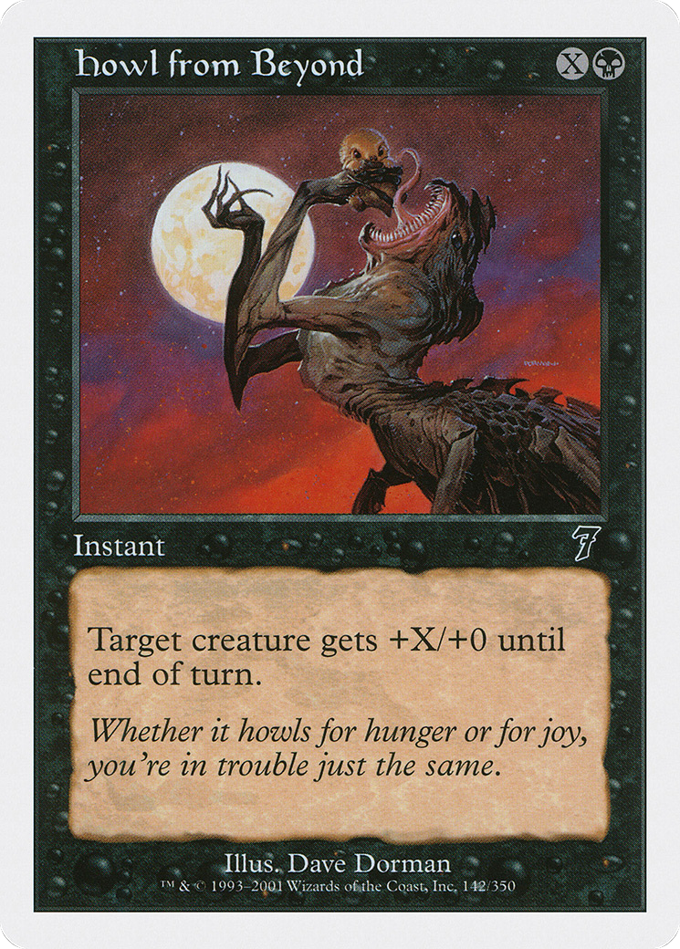 Howl from Beyond [7ED-142]