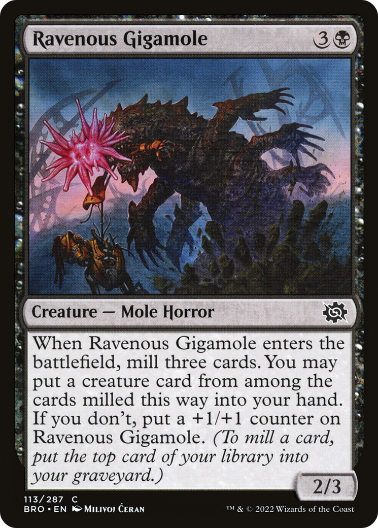 Ravenous Gigamole [BRO-113]