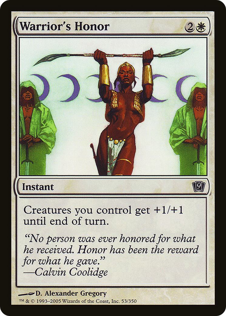 Warrior's Honor [9ED-53★]