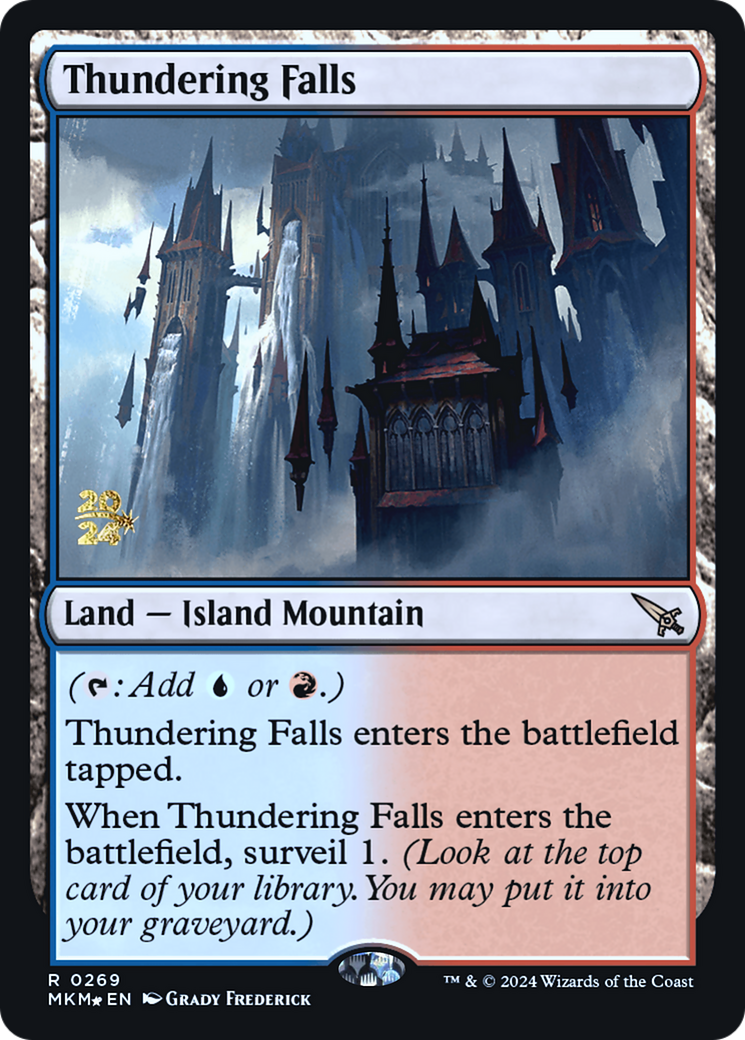Thundering Falls - Prerelease Promo [PMKM-269s]
