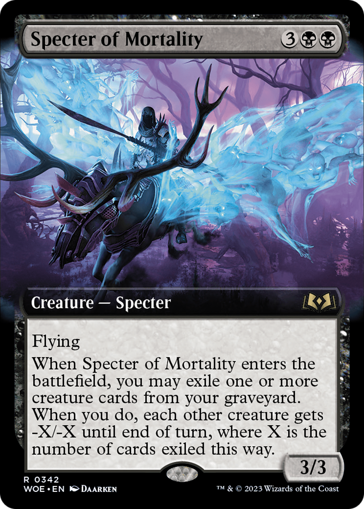 Specter of Mortality - Extended Art [WOE-342]