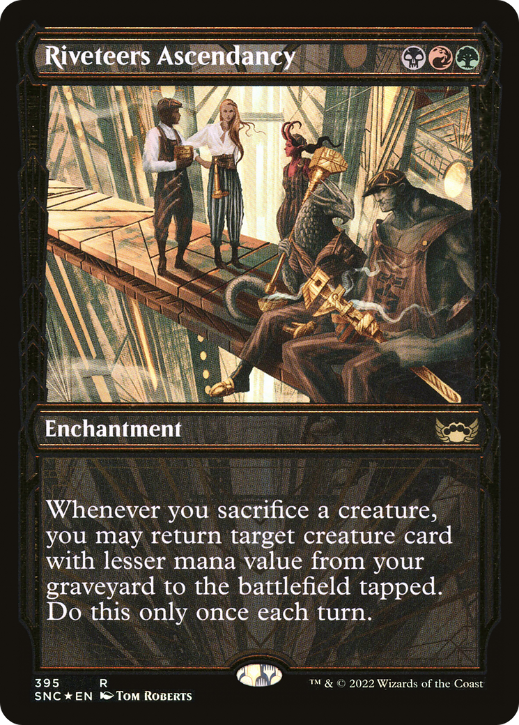 Riveteers Ascendancy - Showcase - Gilded Foil [SNC-395]