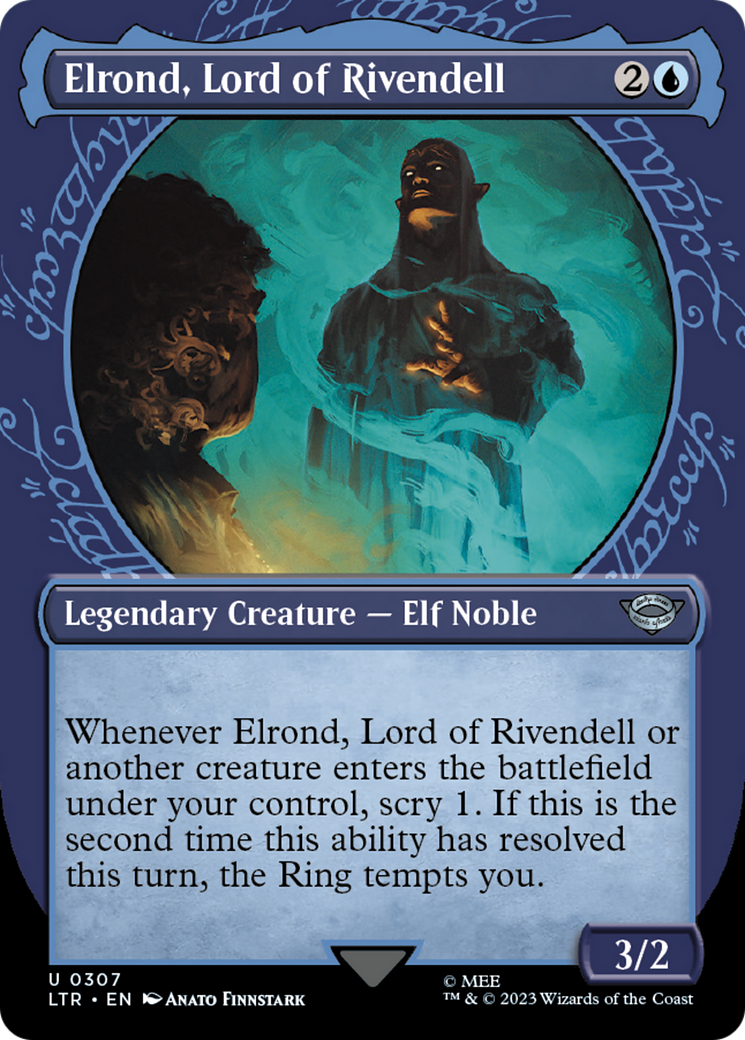 Elrond, Lord of Rivendell - Borderless - Showcase [LTR-307]