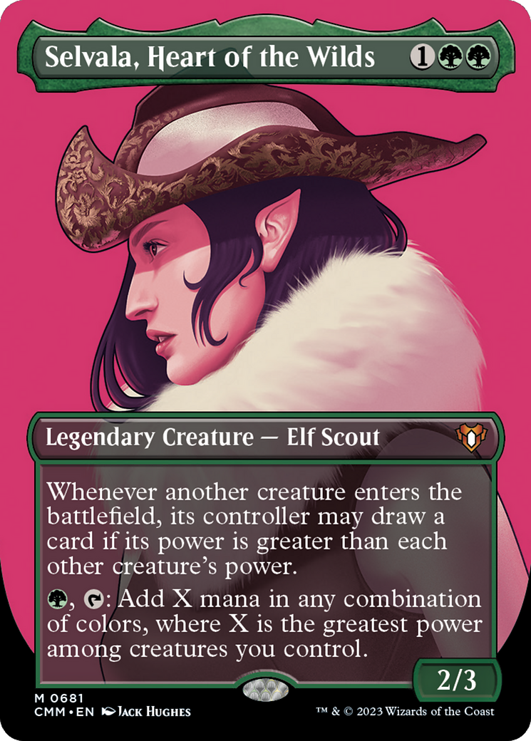 Selvala, Heart of the Wilds - Borderless [CMM-681]