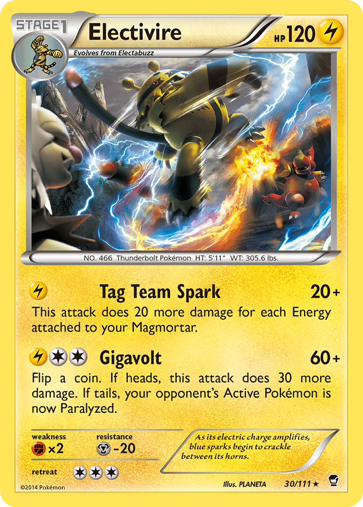 Electivire [XY3-30]
