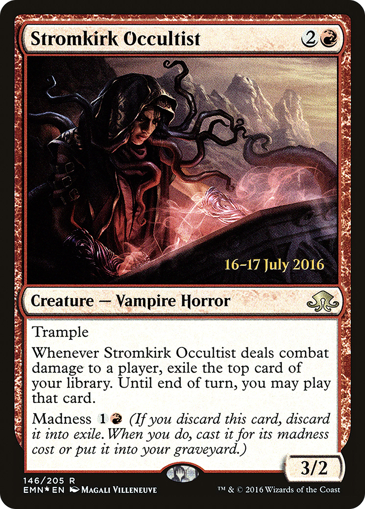 Stromkirk Occultist - Prerelease Promo [PEMN-146s]