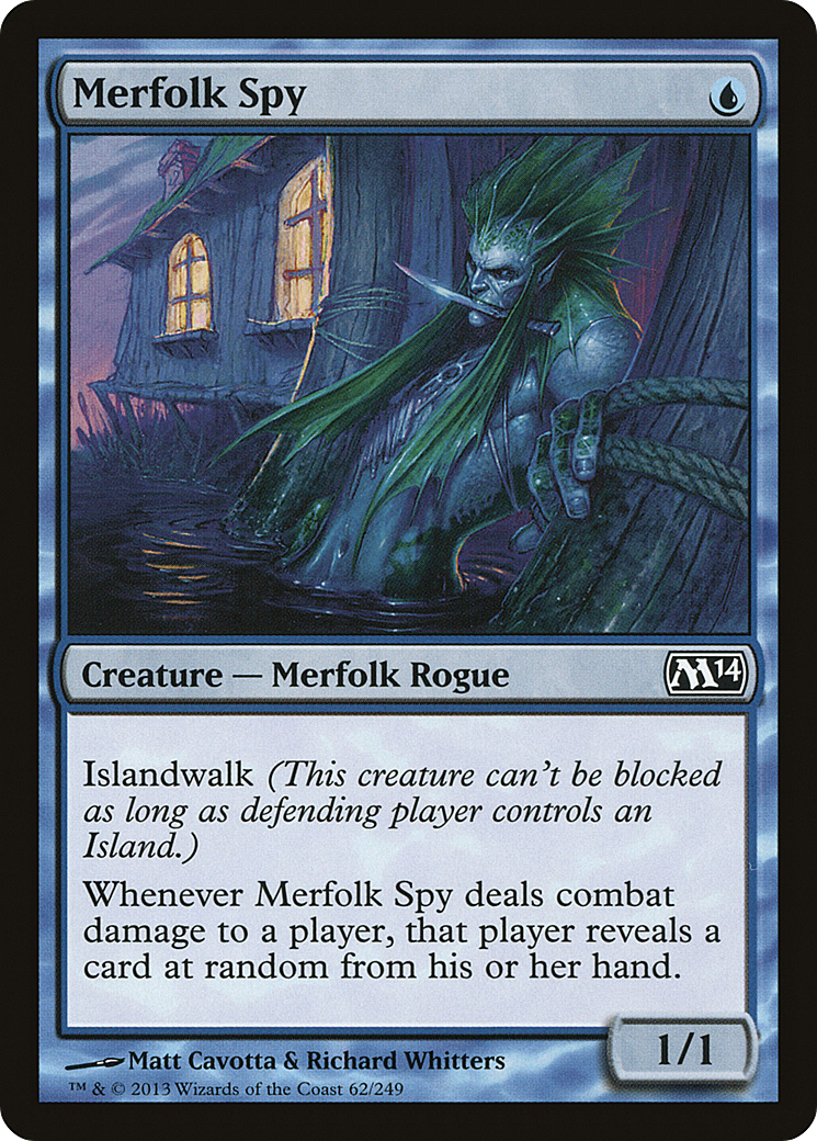 Merfolk Spy [M14-62]