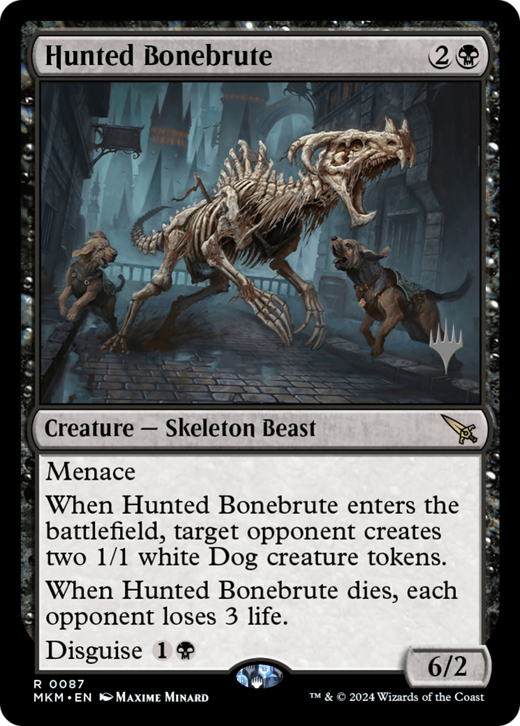 Hunted Bonebrute - Promo Pack [PMKM-87p]