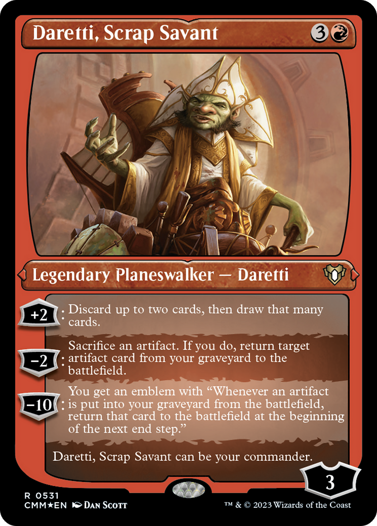 Daretti, Scrap Savant [CMM-531]