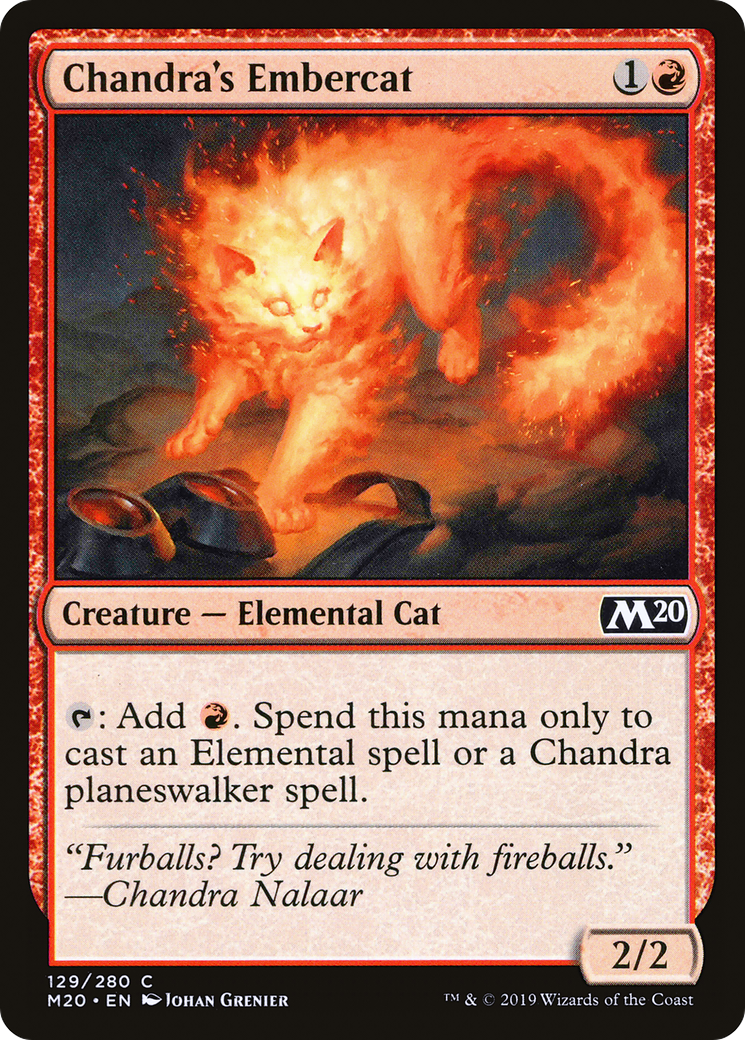 Chandra's Embercat [M20-129]