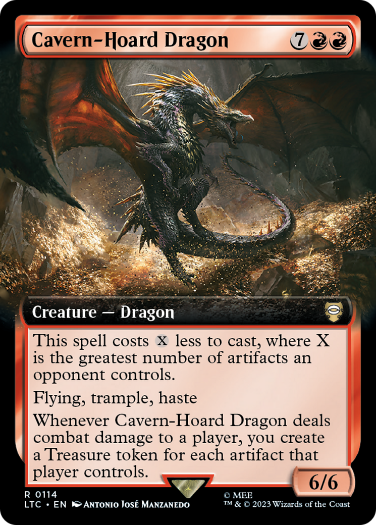 Cavern-Hoard Dragon - Extended Art [LTC-114]