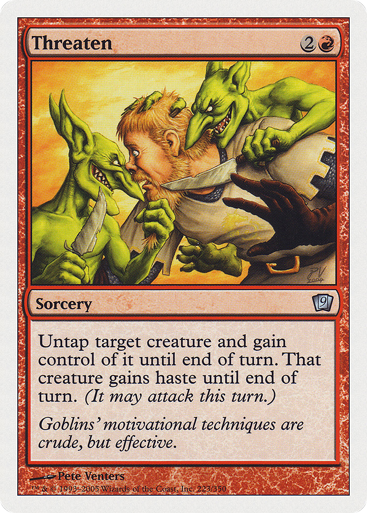 Threaten [9ED-223]