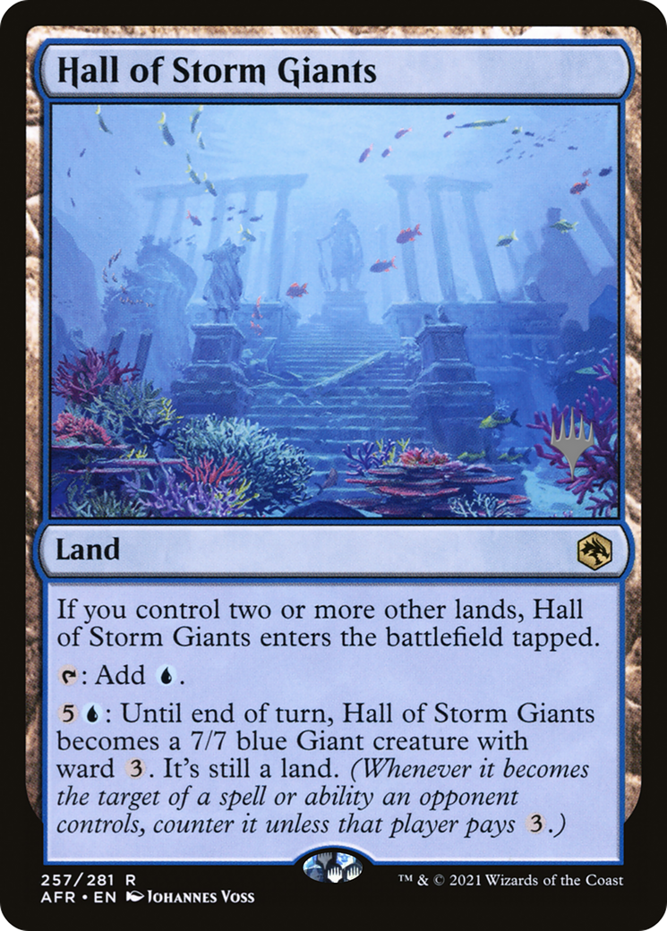 Hall of Storm Giants - Promo Pack [PAFR-257p]