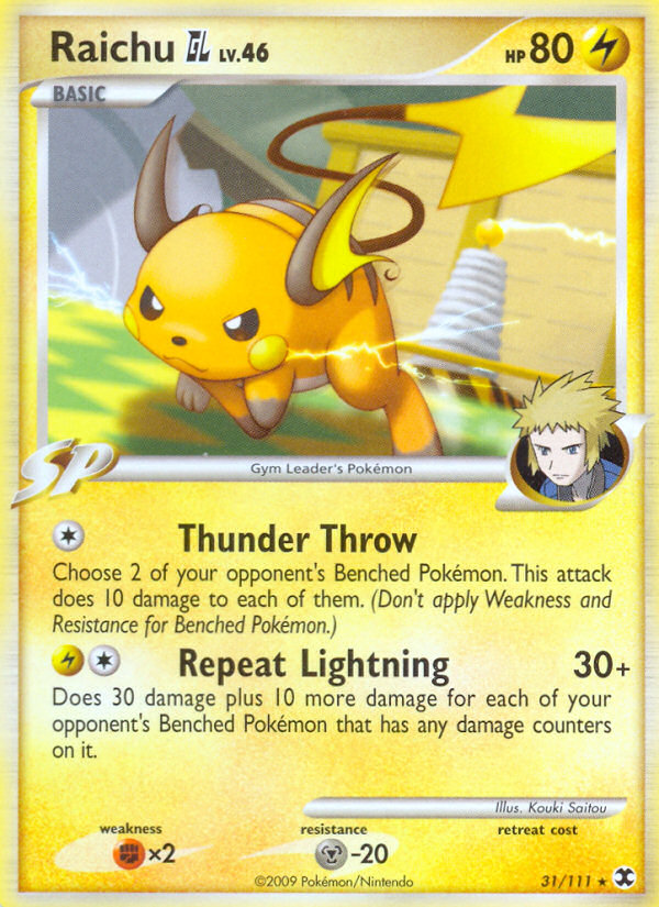 Raichu GL [PL2-31]