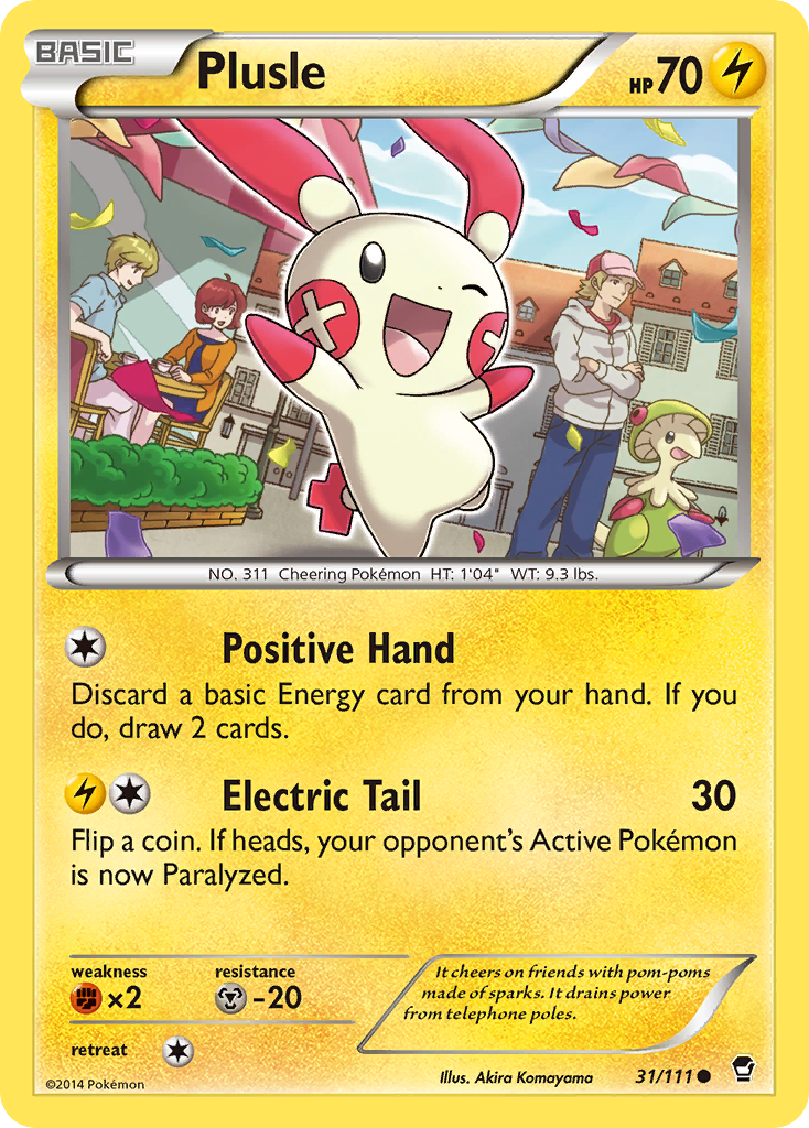 Plusle [XY3-31]