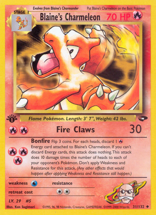 Blaine's Charmeleon [GYM2-31]