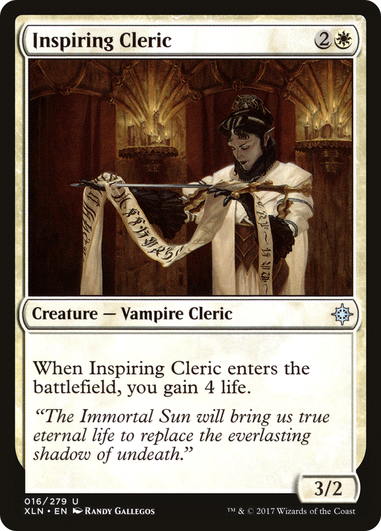 Inspiring Cleric [XLN-16]