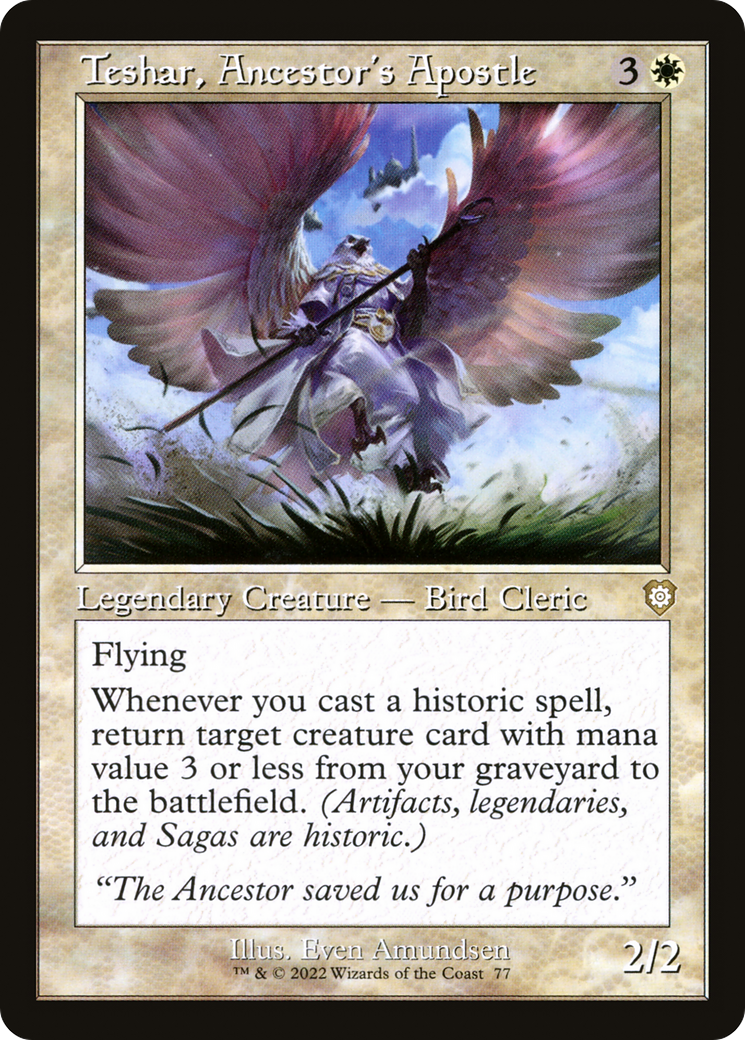Teshar, Ancestor's Apostle [BRC-77]