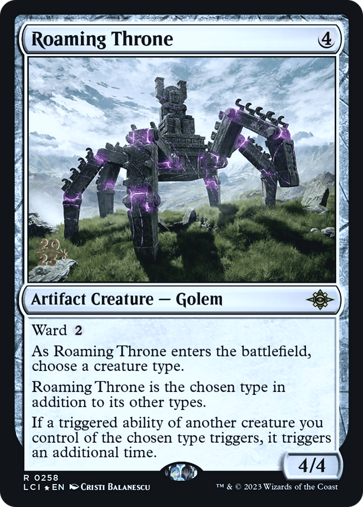 Roaming Throne - Prerelease Promo [PLCI-258s]