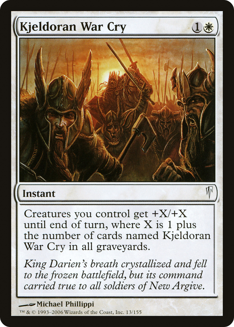 Kjeldoran War Cry [CSP-13]