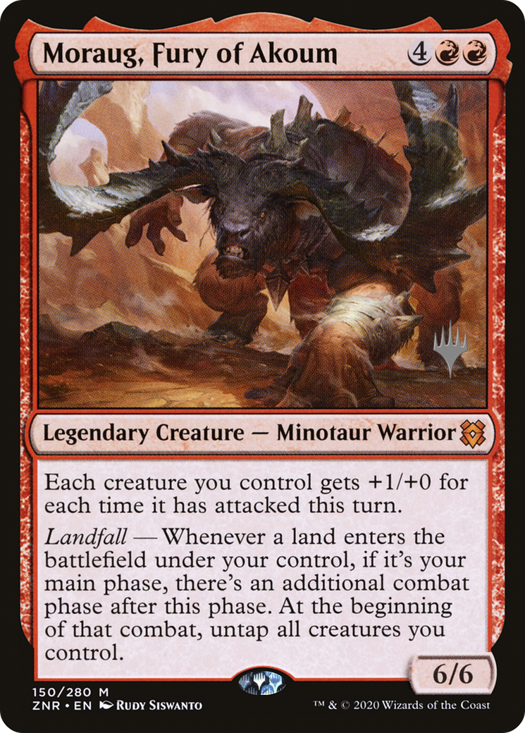 Moraug, Fury of Akoum - Promo Pack [PZNR-150p]