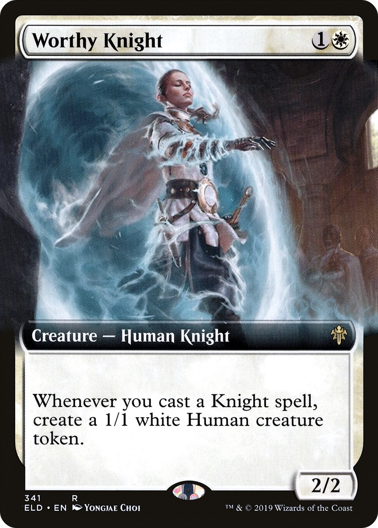 Worthy Knight - Extended Art [ELD-341]