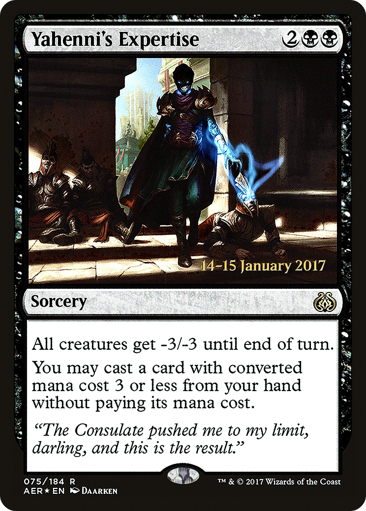 Yahenni's Expertise - Prerelease Promo [PAER-75s]