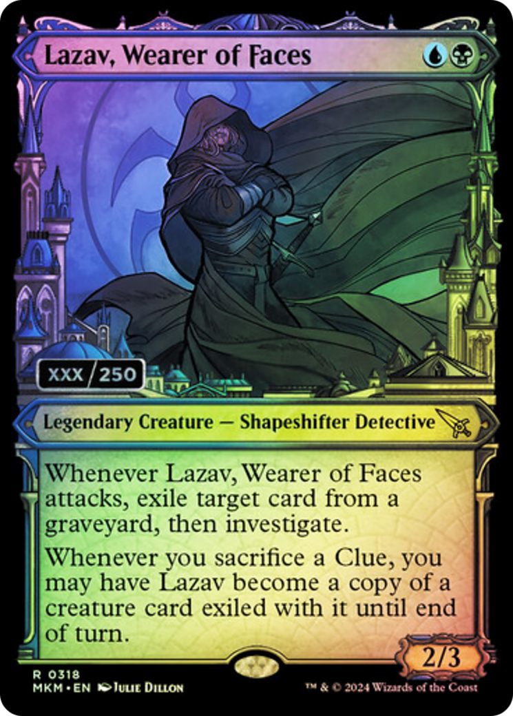 Lazav, Wearer of Faces - Serialized [MKM-318z]