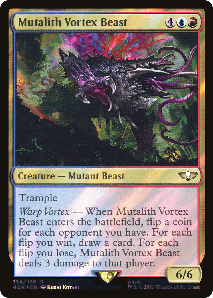 Mutalith Vortex Beast - Surge Foil [40K-134★]