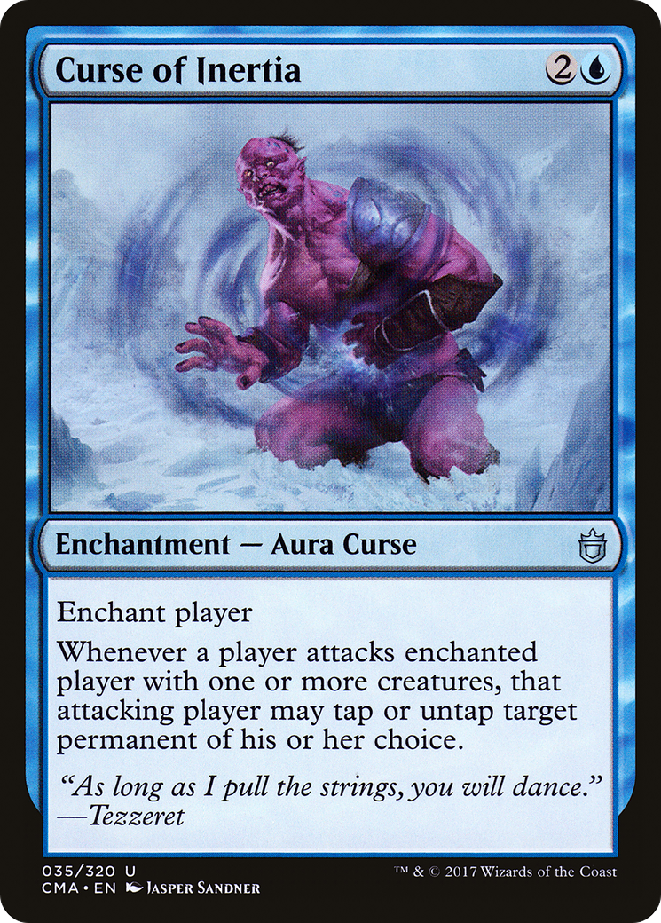 Curse of Inertia [CMA-35]