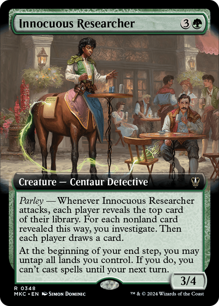 Innocuous Researcher - Extended Art [MKC-348]
