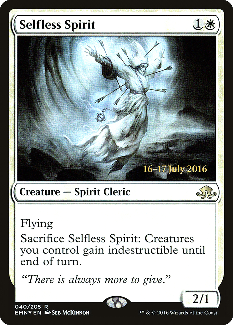 Selfless Spirit - Prerelease Promo [PEMN-40s]