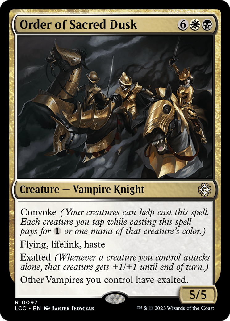 Order of Sacred Dusk [LCC-97]