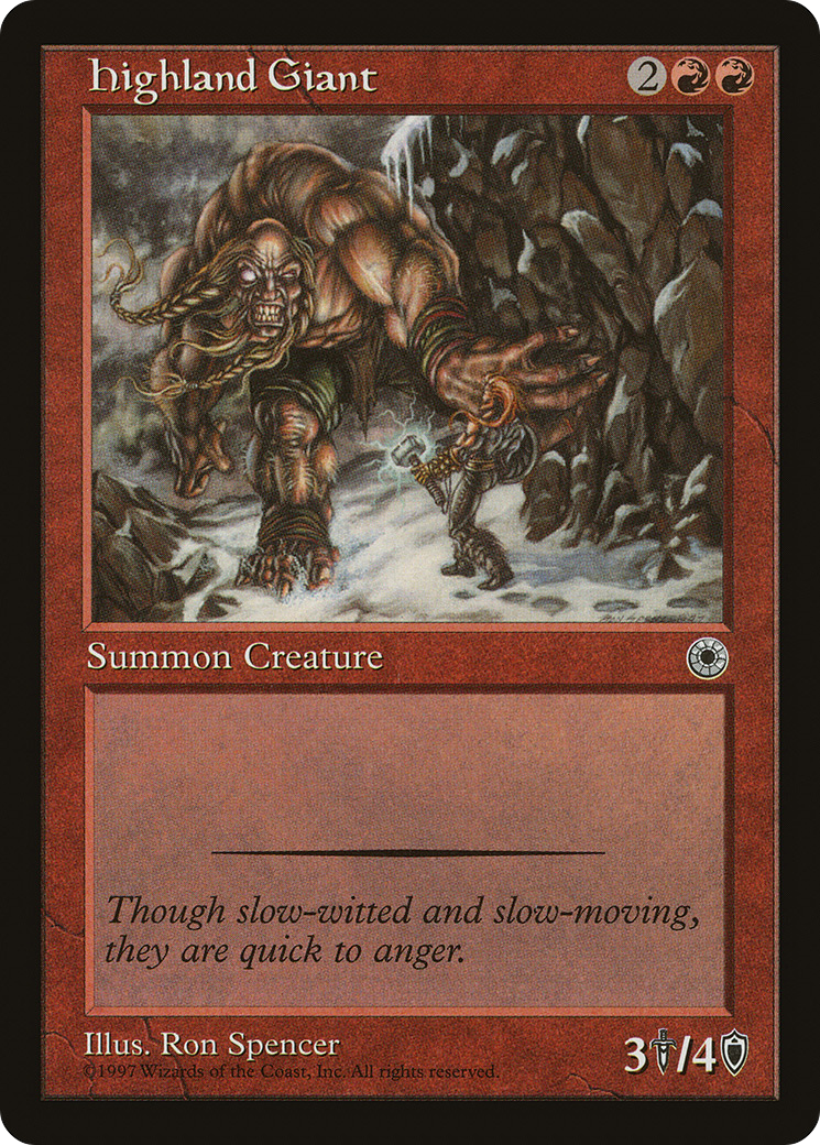 Highland Giant [POR-132]