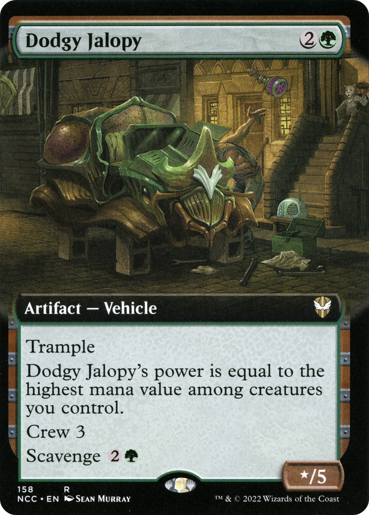 Dodgy Jalopy - Extended Art [NCC-158]