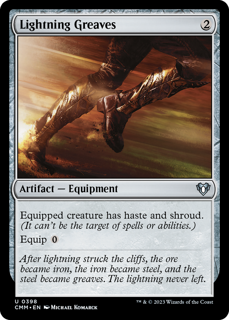 Lightning Greaves [CMM-398]