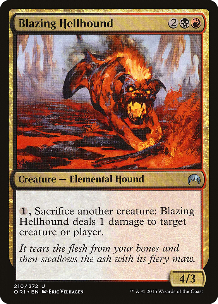Blazing Hellhound [ORI-210]