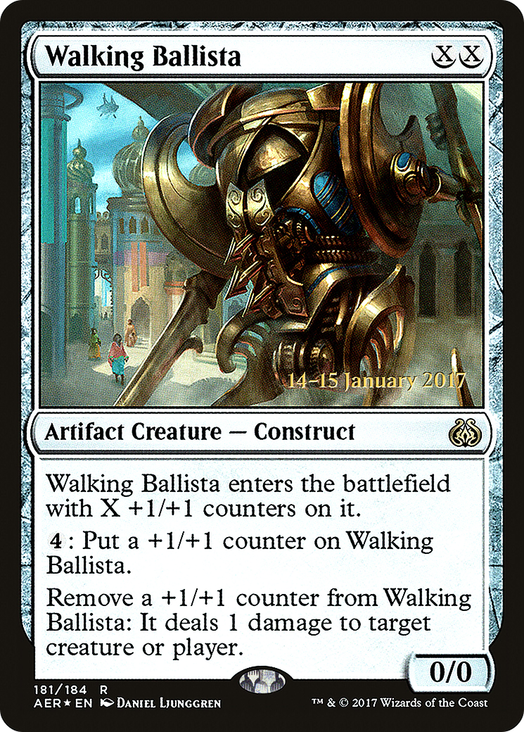 Walking Ballista - Prerelease Promo [PAER-181s]