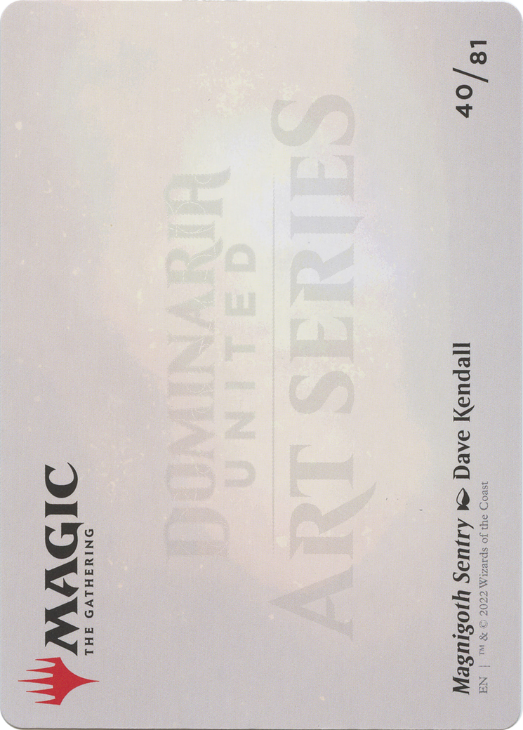 Magnigoth Sentry // Magnigoth Sentry [ADMU-40]