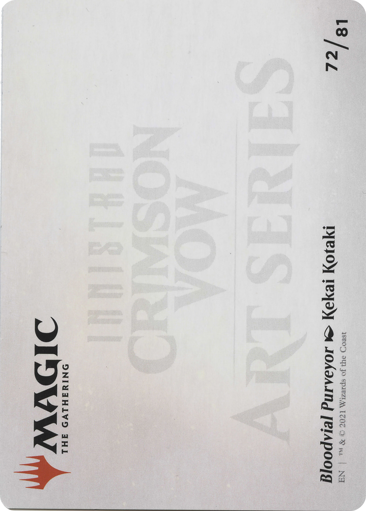 Bloodvial Purveyor // Bloodvial Purveyor [AVOW-72]