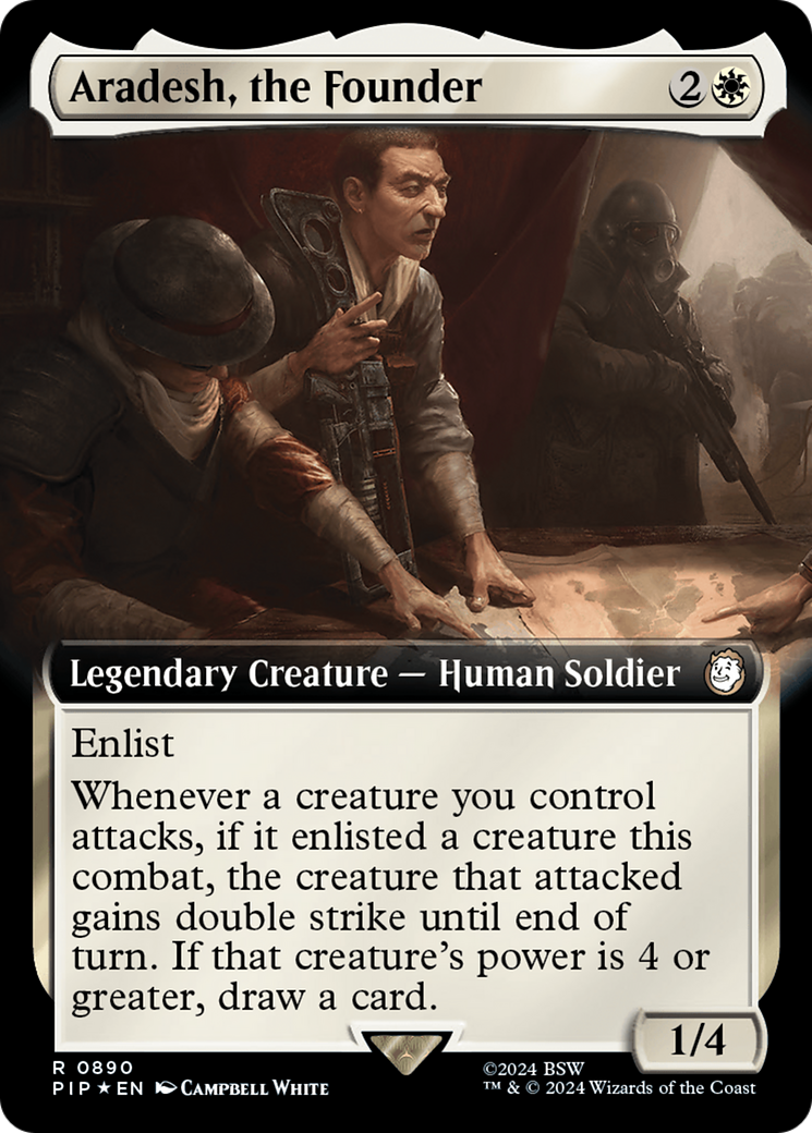Aradesh, the Founder - Extended Art - Surge Foil [PIP-890]